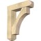 Ekena Millwork Westlake Craftsman Rough Sawn Bracket w/ Offset Brace, Douglas Fir, 8"W x 32"D x 38"H BKT0806X32X38WTL04RDF - alternate 1